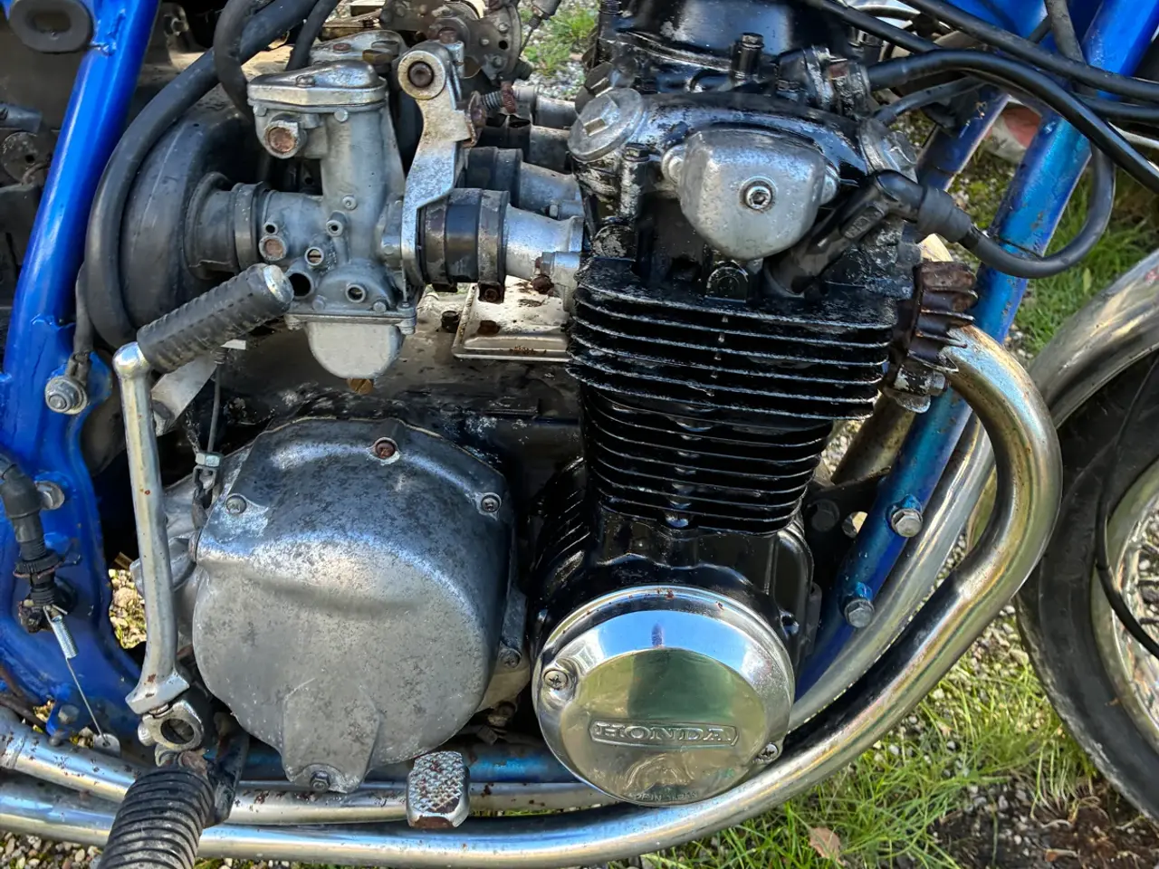 Billede 5 - Honda CB 550 fra 1975 – klassisk motorcykel med ma