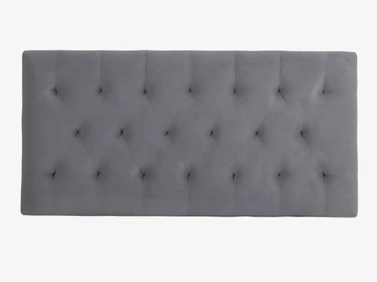 Billede 5 - Sengegavl ELLOS HOME grå velour