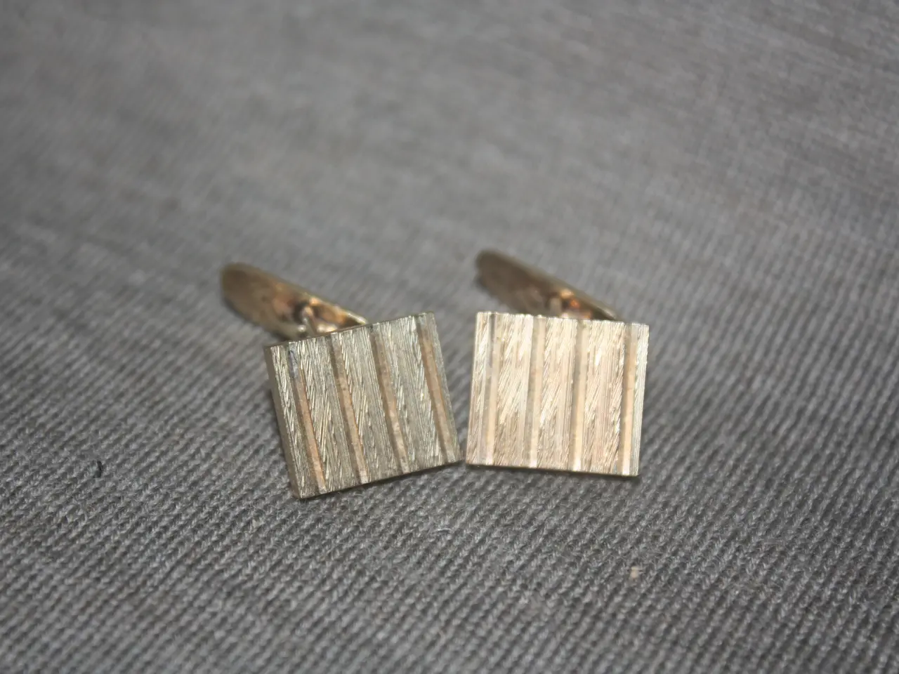 Billede 1 - Manchetknapper stempel AM. DOUBLE