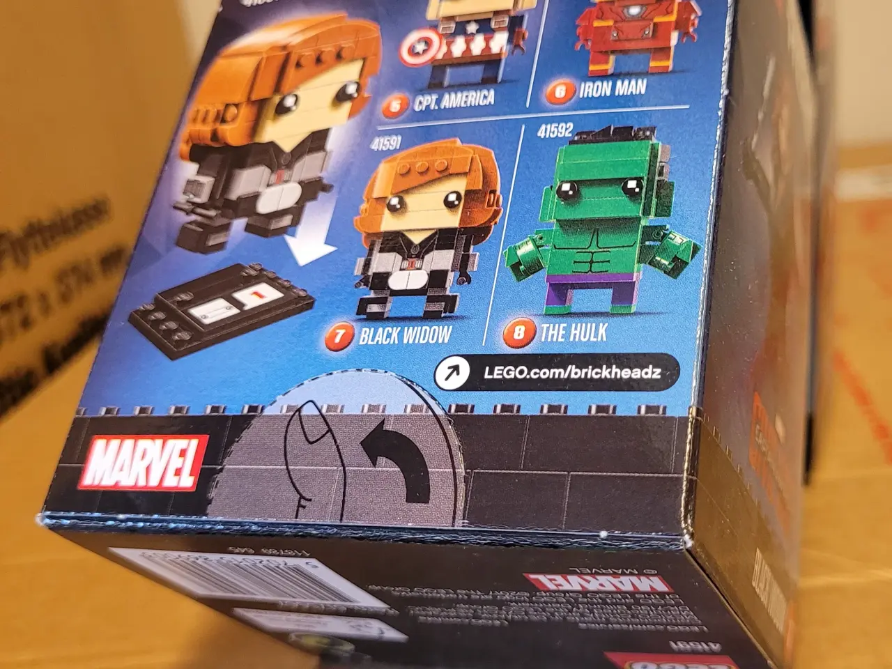 Billede 4 - Lego Brickheadz, ny, 41591 Black Widow
