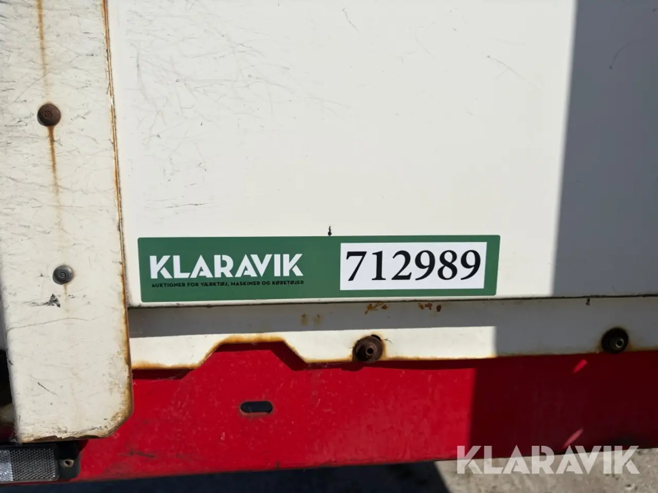 Billede 7 - Boxtrailer Kel Berg D100V M S40J3 3 akslet