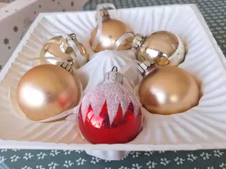 Blandet julekugler billigt 