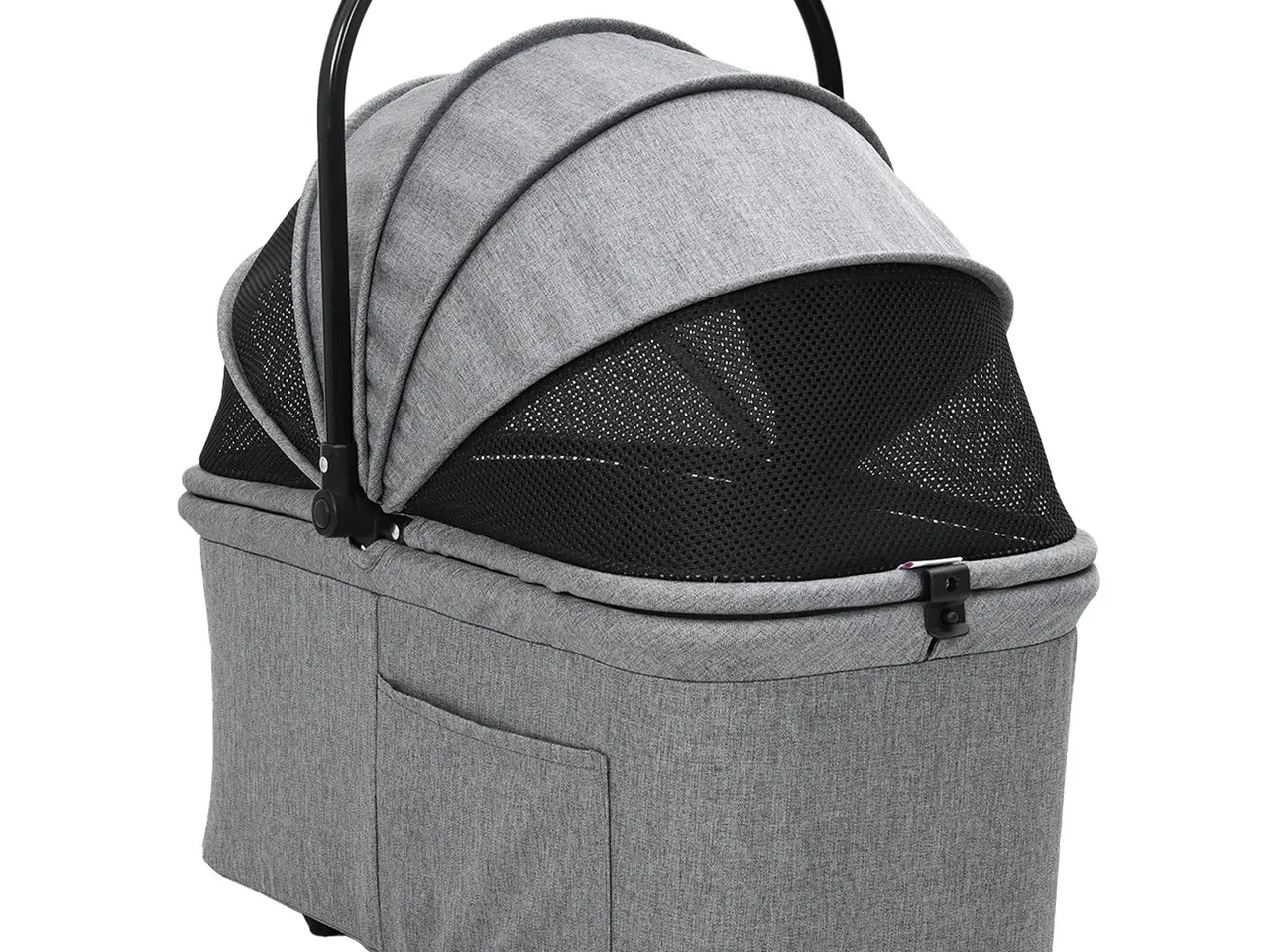 Billede 4 - Sammenklappelig kæledyrsvogn - grå, polyester, 78 × 54 × 101 cm