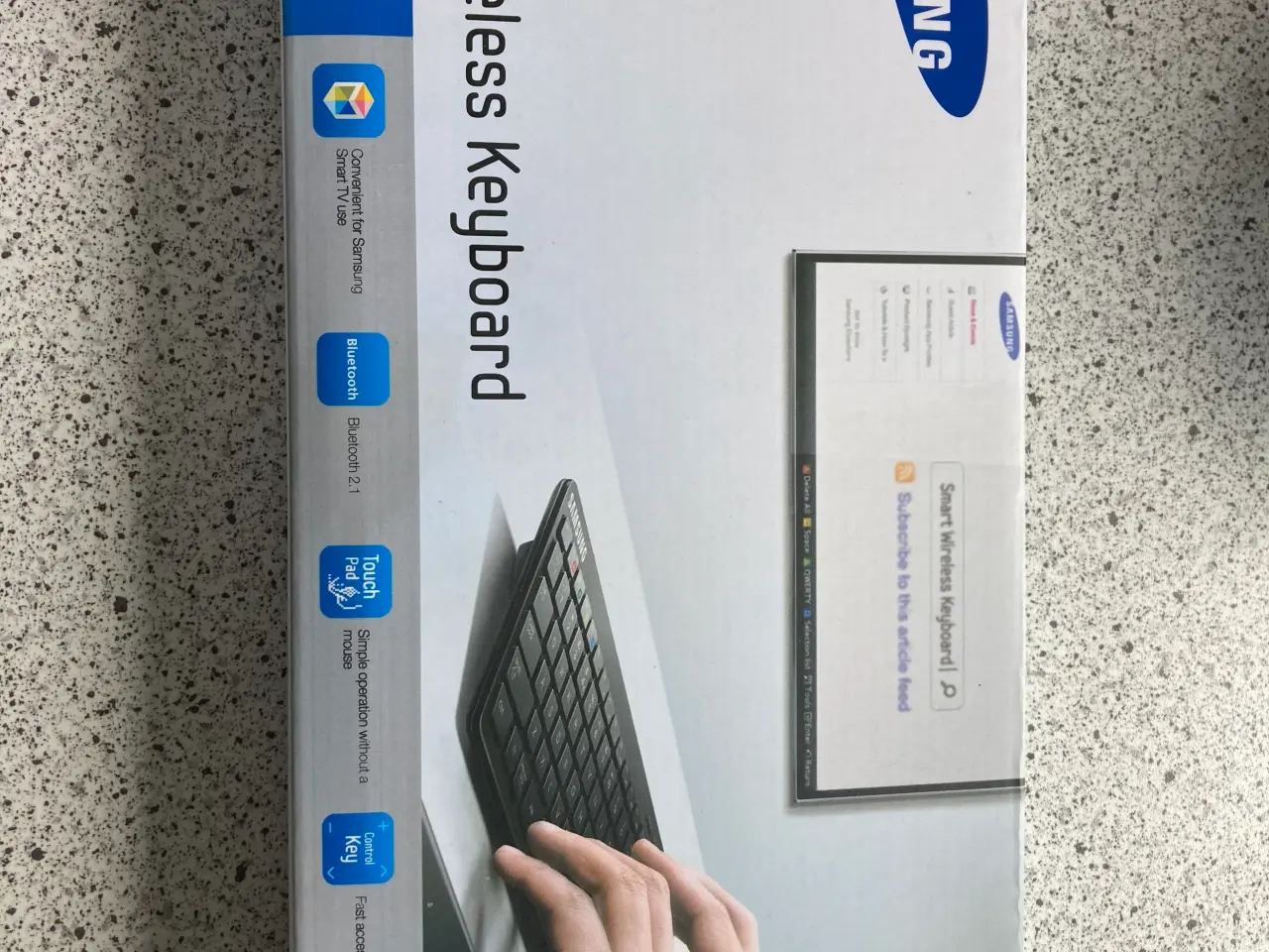 Billede 1 - Samsung VG-KBD1500 Black Smart TV Touchpad Wireles