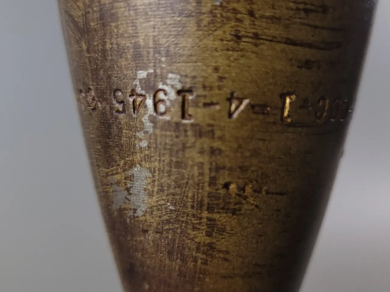 Billede 4 - ⭐️· Unik WWII Lampe - Mortérgranat fra 1945