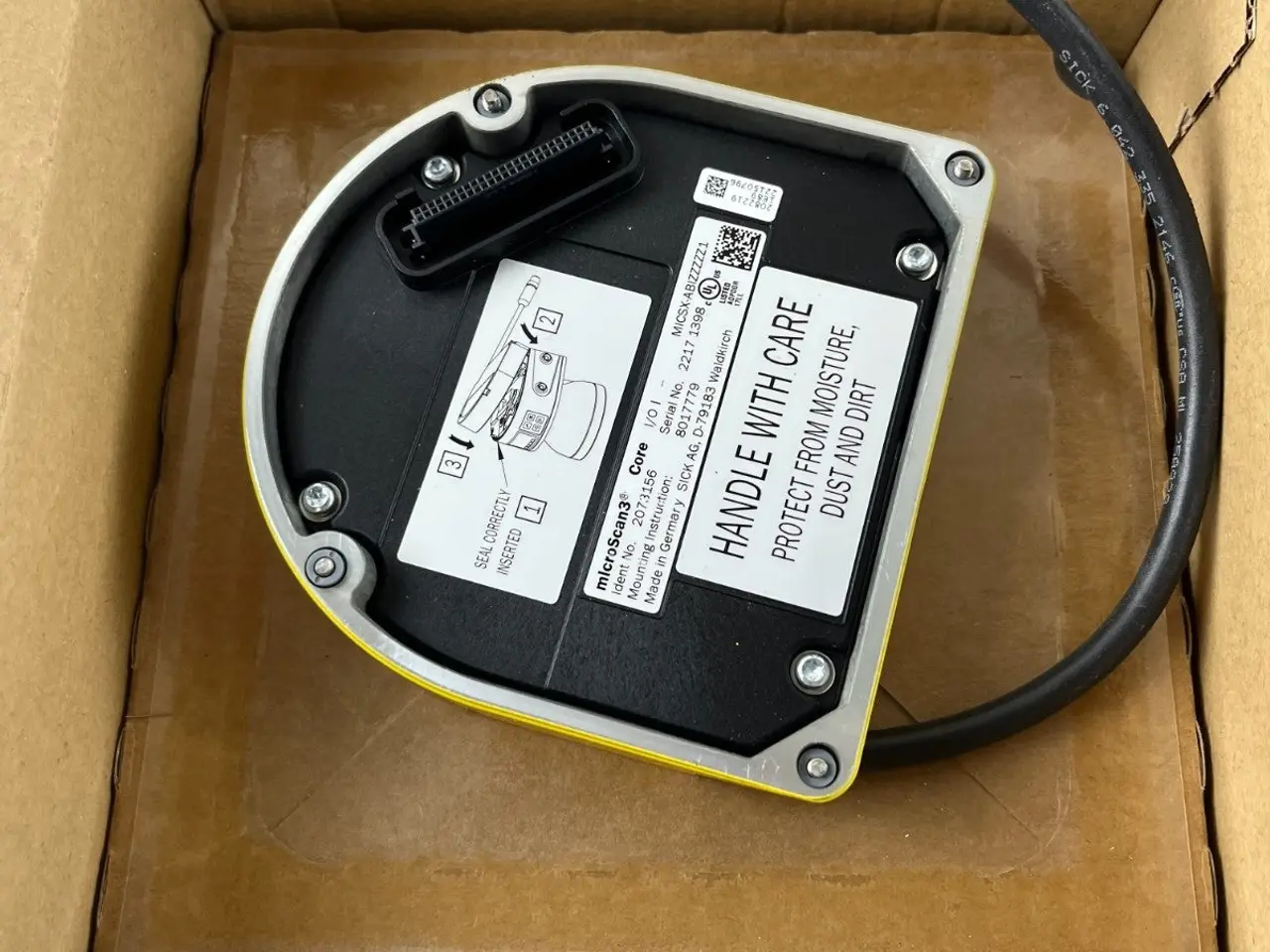 Billede 7 - SICK microScan3 Core Safety Laser Scanner I/O M12
