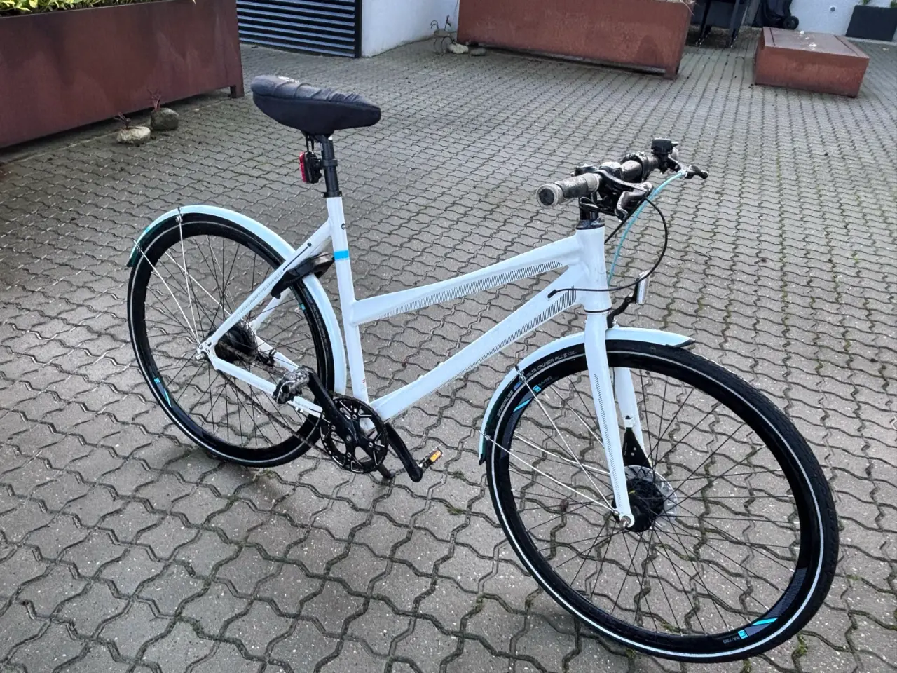 Billede 2 - Hvid citybike/damecykel