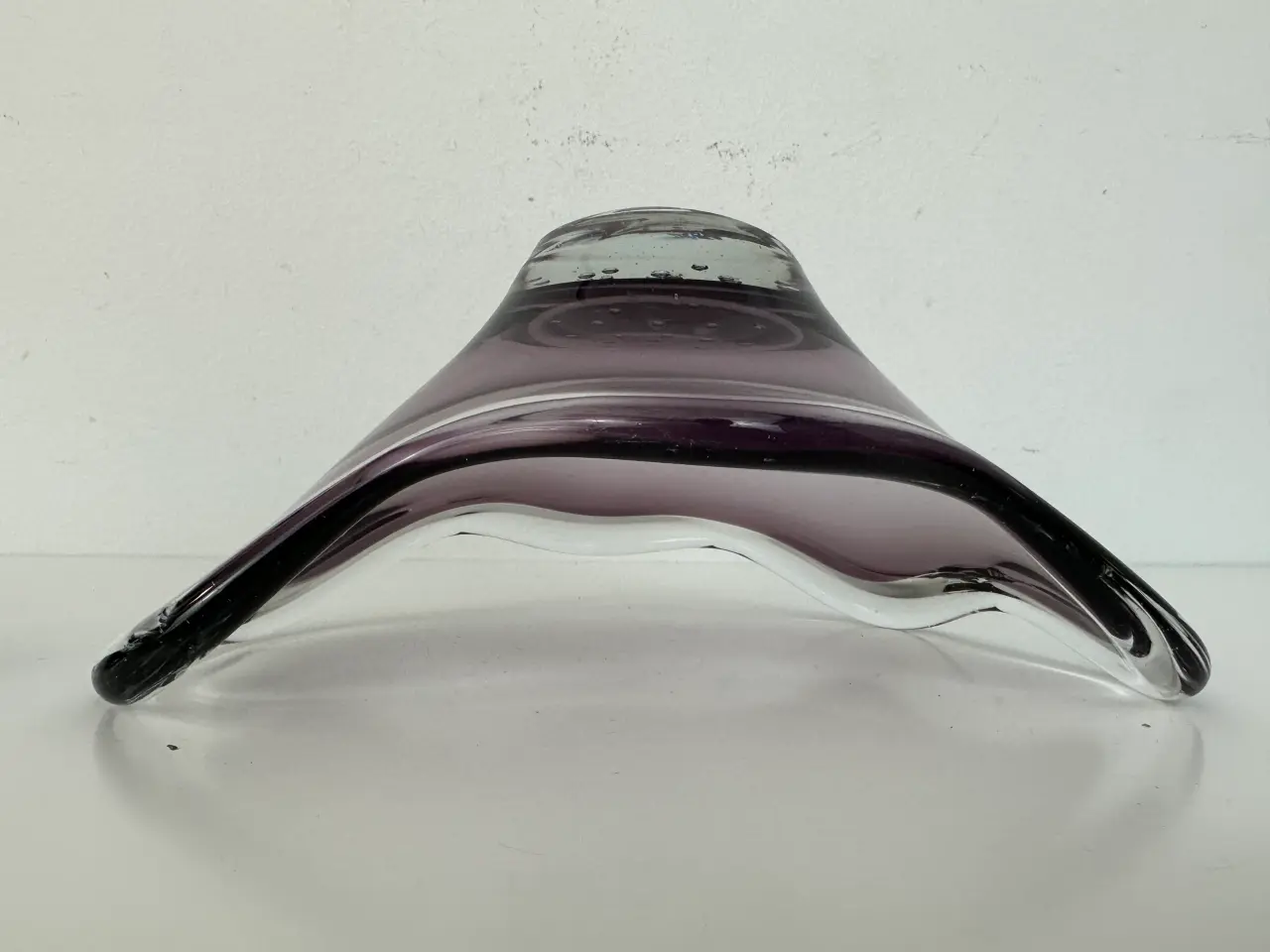 Billede 7 - Glasskål / Glas kunst (Lyngby?)