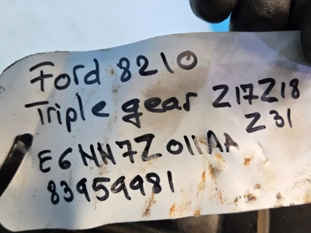 Billede 9 - Ford 8210 Gear E6NN7Z011AA