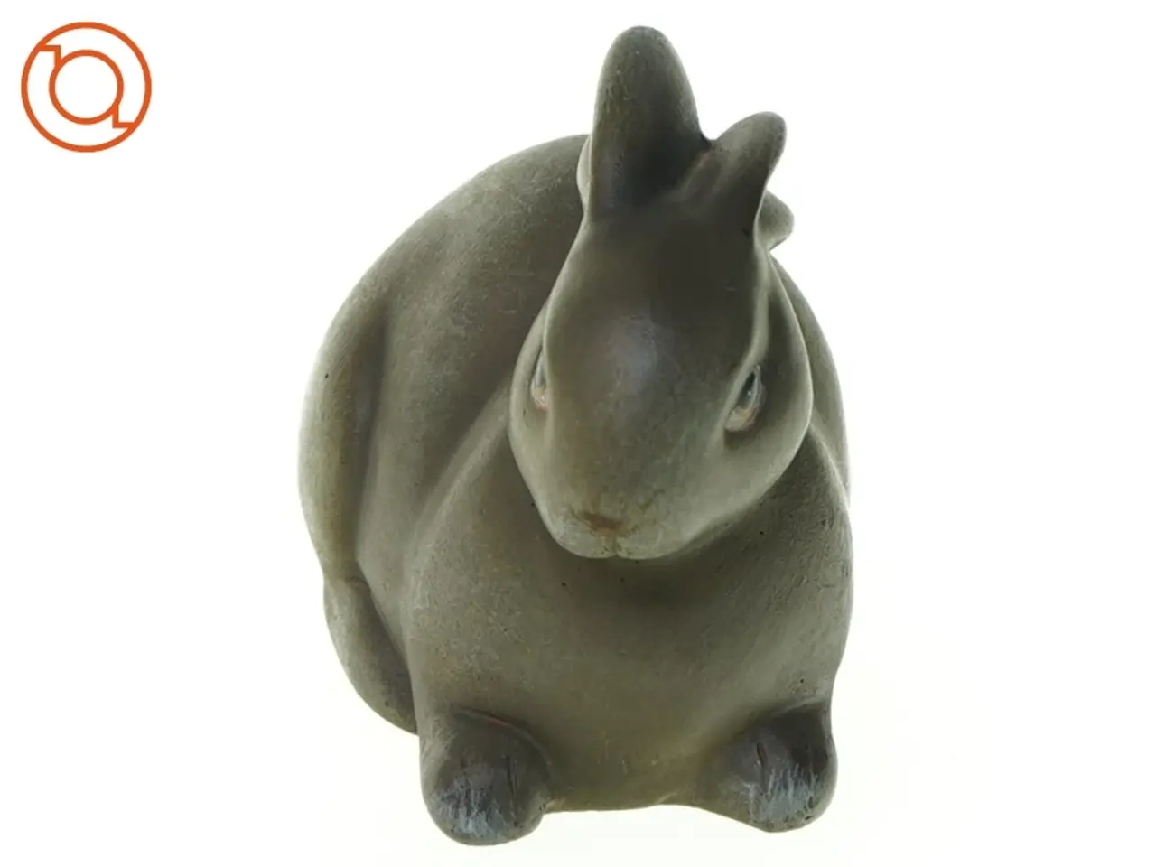Billede 1 - Keramik Kanin figur (str. 8 x 7 cm)