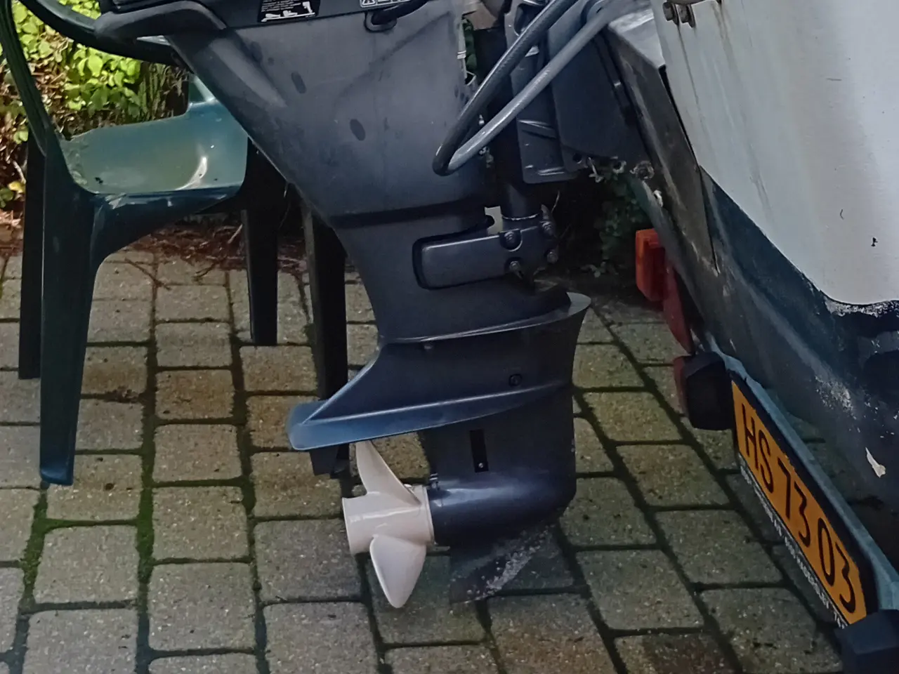 Billede 1 - Yamaha 15 hk firetaktsmotor 