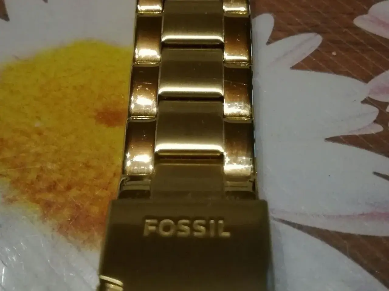 Billede 2 - Fossil armbåndsur lænke. Nyt! LAVPRIS!
