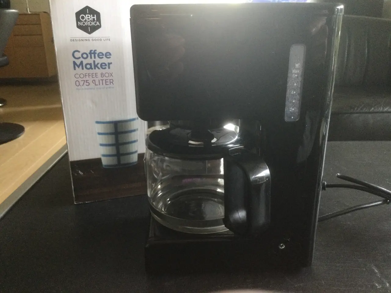 Billede 4 - Kaffemaskine, OBH Nordica, 6 kopper.