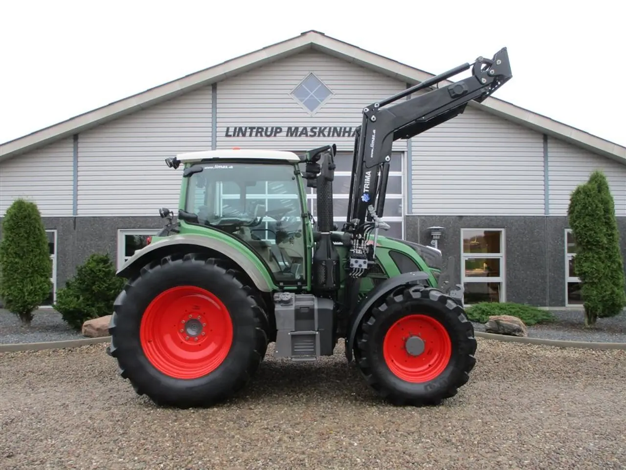 Billede 8 - Fendt 514 Vario med frontlæsser og frontlift