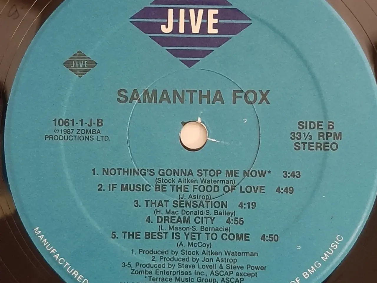 Billede 2 - SAMANTHA FOX VINYL