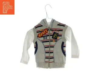 Bluse med vest (str. ca. 74)