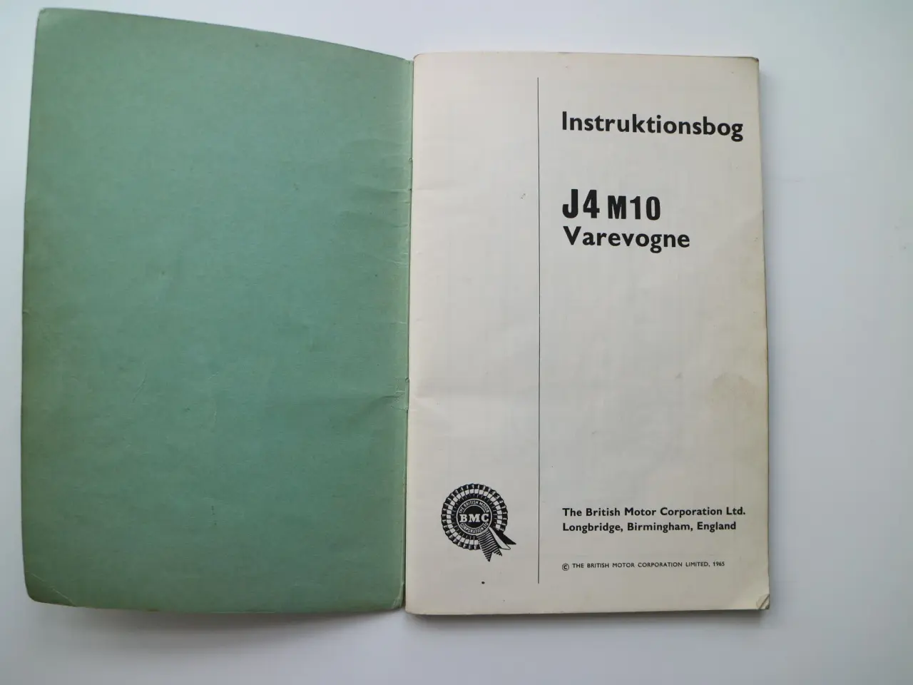 Billede 2 - Instruktionsbog Morris Commercial 1965 - varevogn