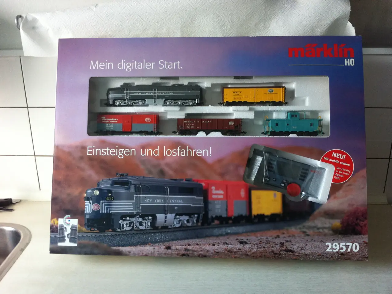 Billede 2 - Märklin: Nyt 29750 USA New York Central togsæt