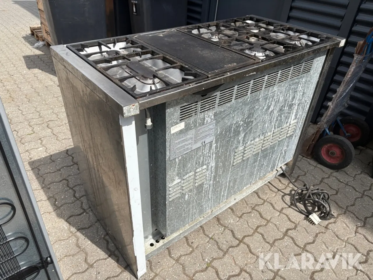 Billede 4 - Industri gaskomfur Smeg A3