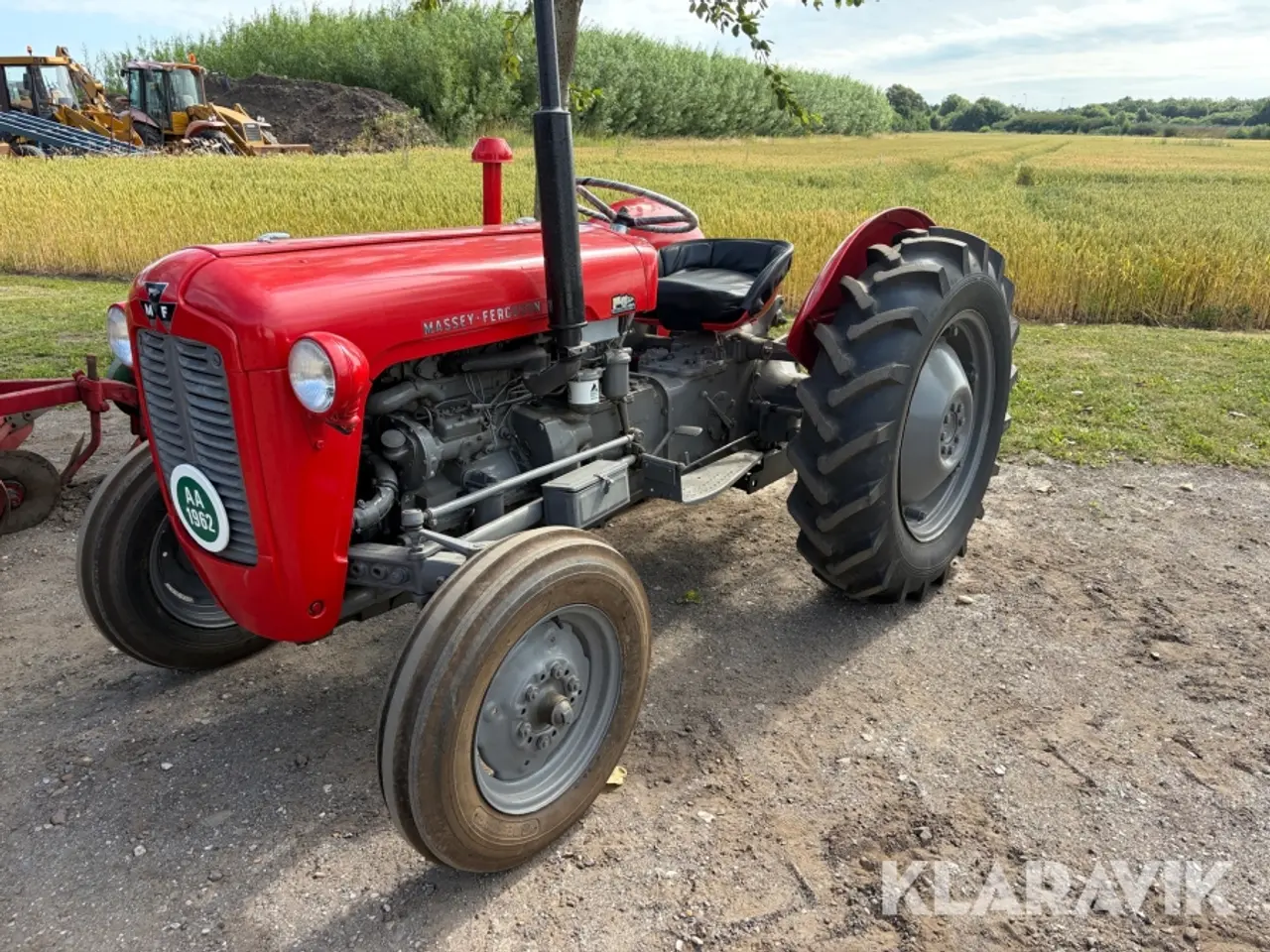 Billede 1 - Veterantraktor Massey Ferguson 35