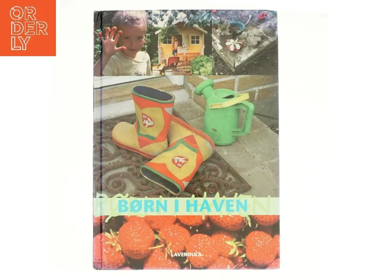Billede 1 - Børn i haven af Lotte Bjarke, Havens Dag (Bog)
