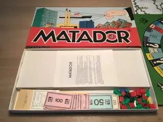 Matador spil retro med volvo biler