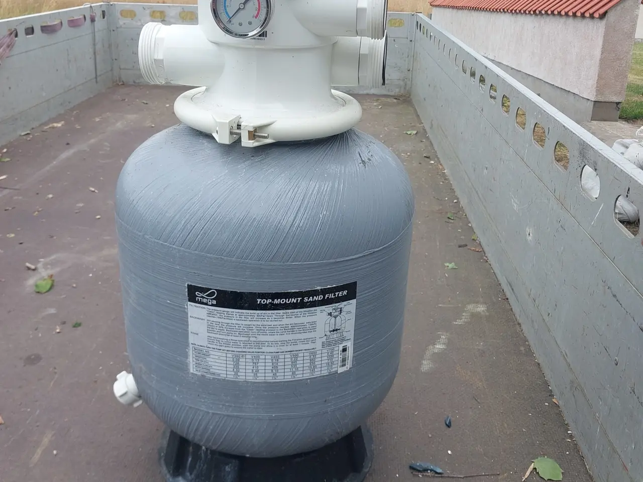 Billede 1 - Sandfilter og pumpe til SPA/Pool