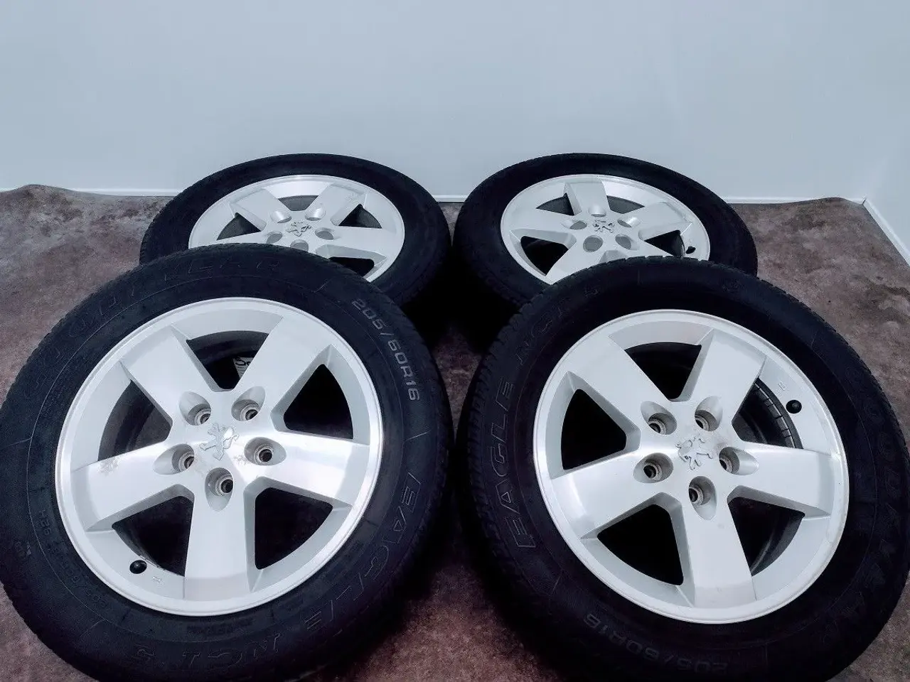 Billede 3 - 5x108 16" ET44 peugeot fælge