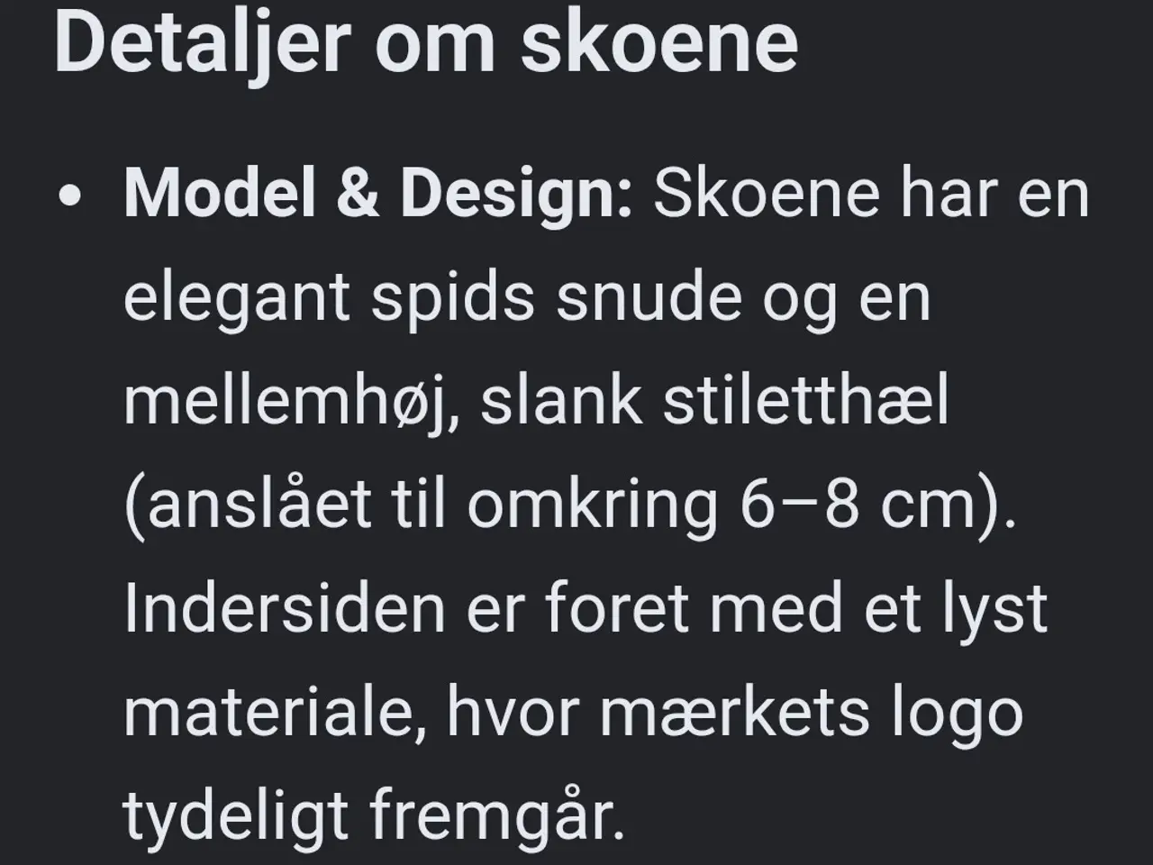 Billede 7 - Smukke klassiske sorte pumps/stiletter fra Bianco