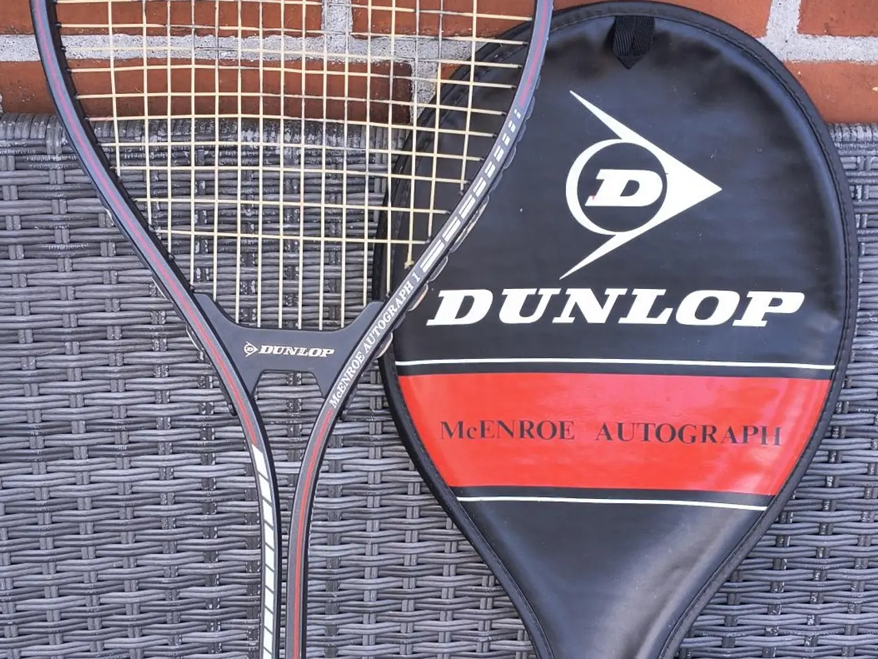Billede 1 - DUNLOP "JOHN MCENROE" VINTAGE/SAMLEOBJEKT, FLOT