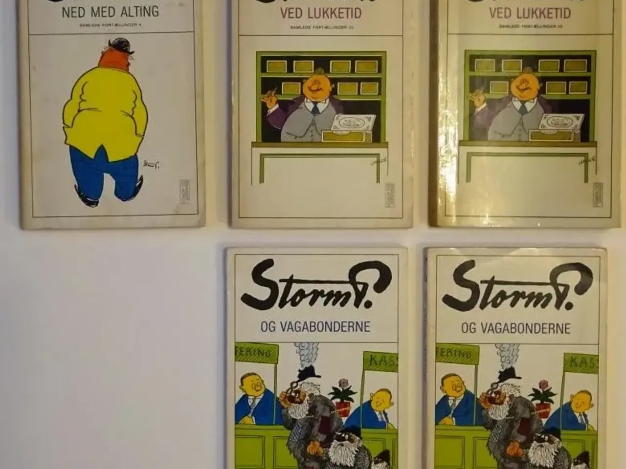 Billede 6 - Storm P bøger.