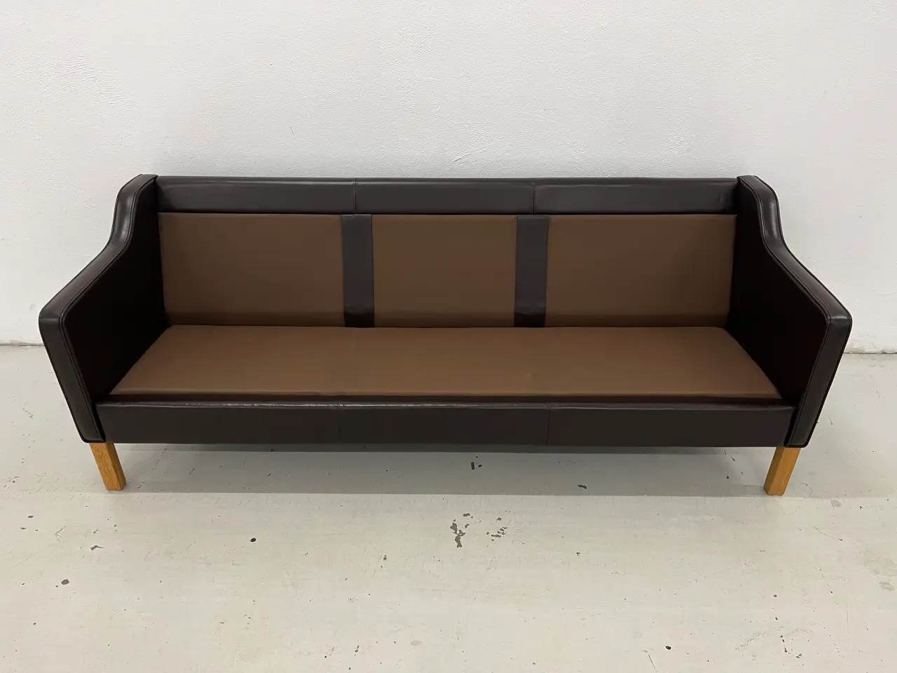 Billede 9 - Mogens Hansen MH195 3 Pers.Sofa i Dark Brown læder