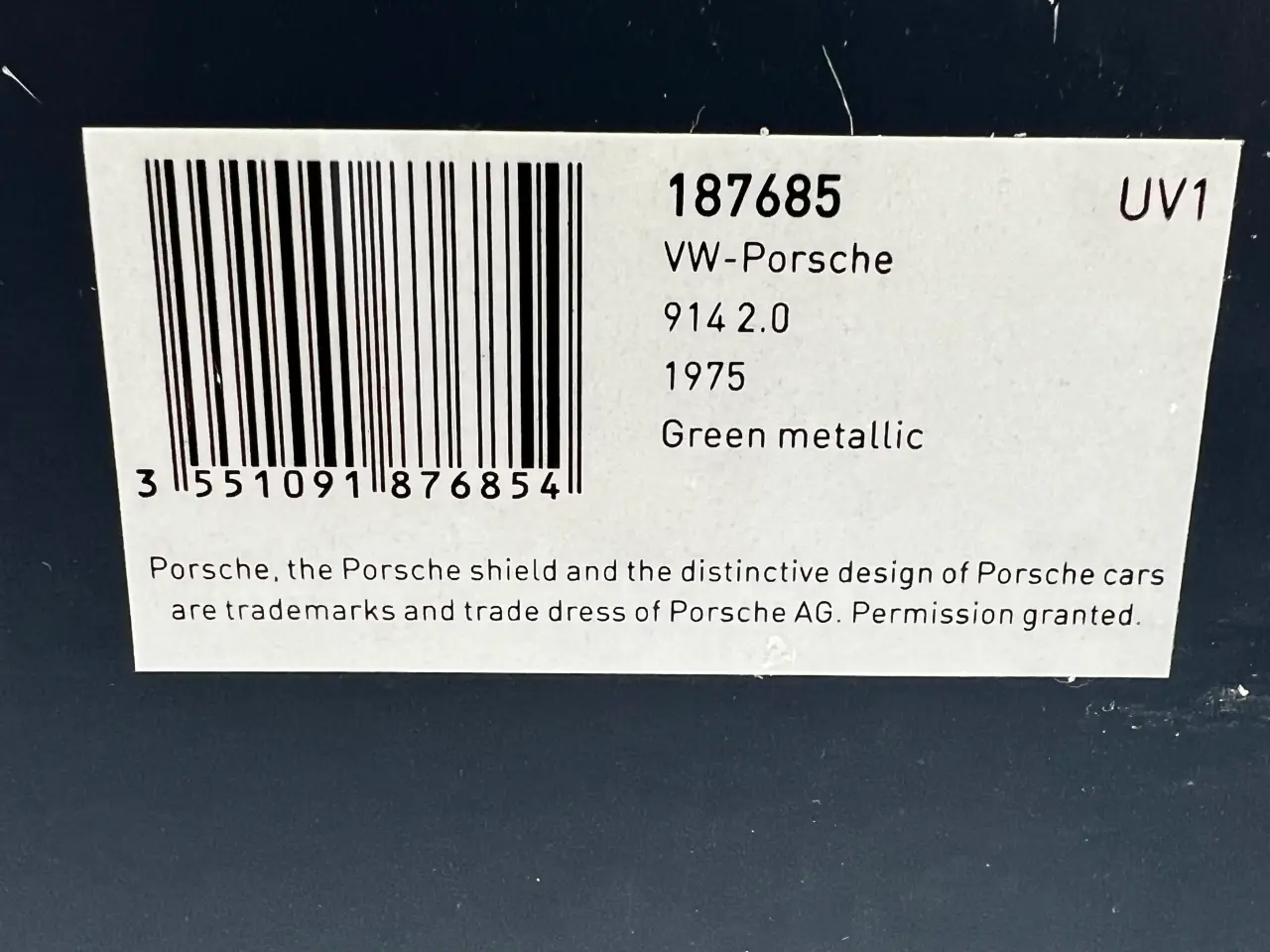 Billede 9 - 1976 Porsche 914 2,0 - 1:18