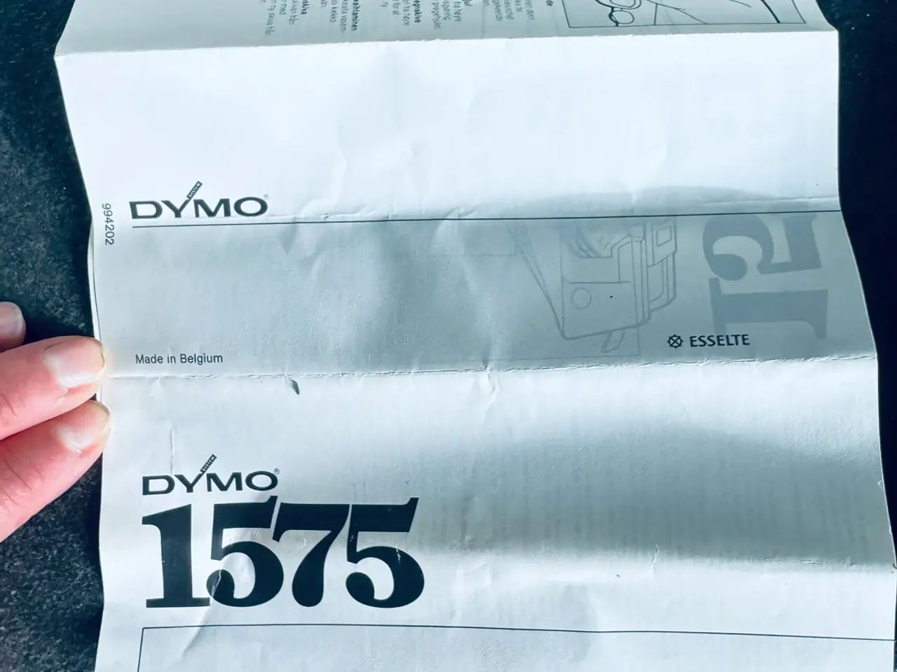 Billede 6 - Dymo system 1575-kit