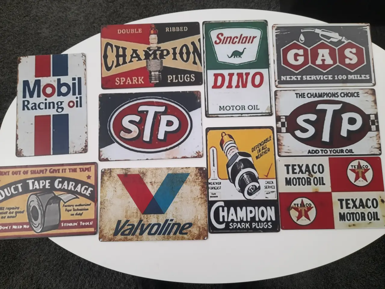 Billede 1 - Metal skilt 20 x 30 cm