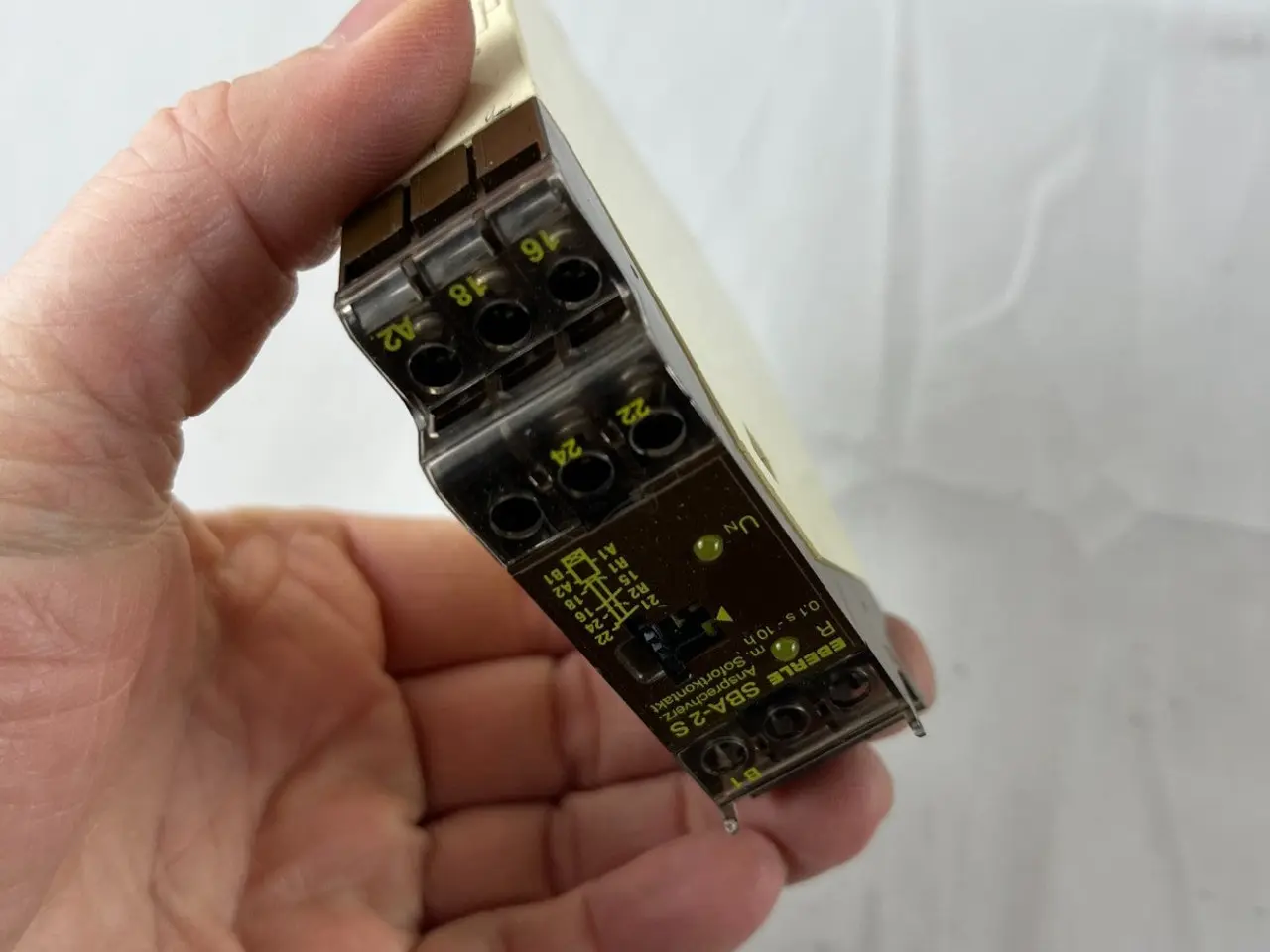 Billede 7 - Eberle SBA-2S Timer relæ 0.1s-10h 220V 24V DIN