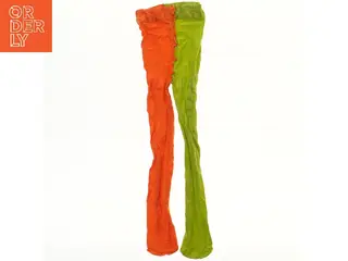 Tofarvede strømpebukser (str. længde 68 cm, talje 20 cm)