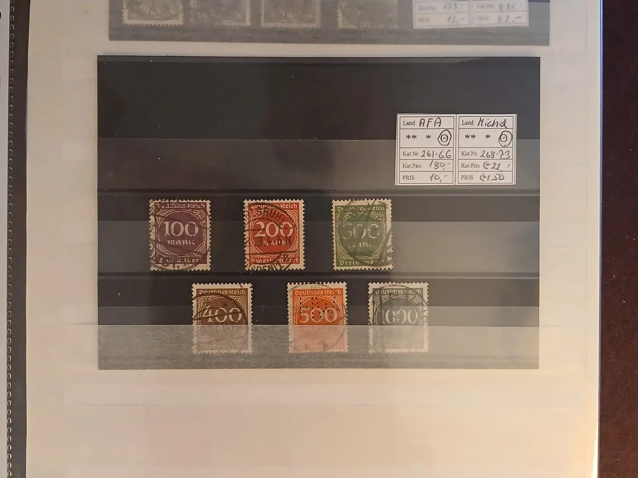 Billede 1 - Deutsches Reich (506) 5 plancher plus en god sjat