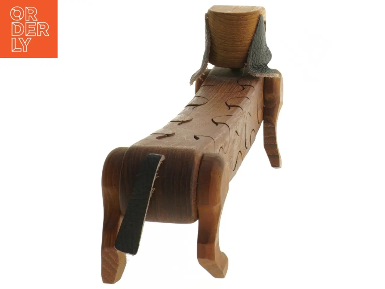 Billede 3 - Træ hundefigur fra Trip Trap (str. 30 cm)