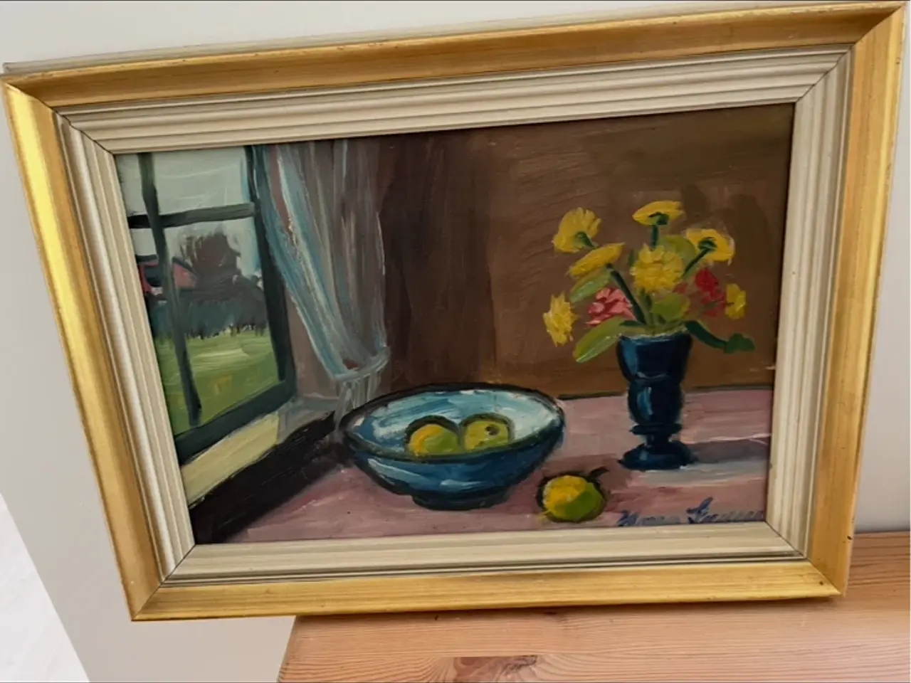 Billede 1 - Pænt maleri fra 60’erne