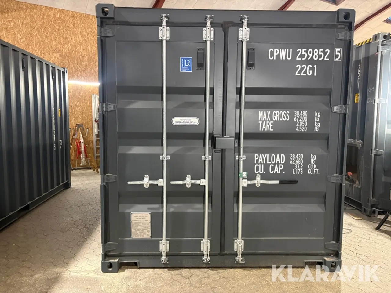 Billede 2 - Isoleret container - 20 fod