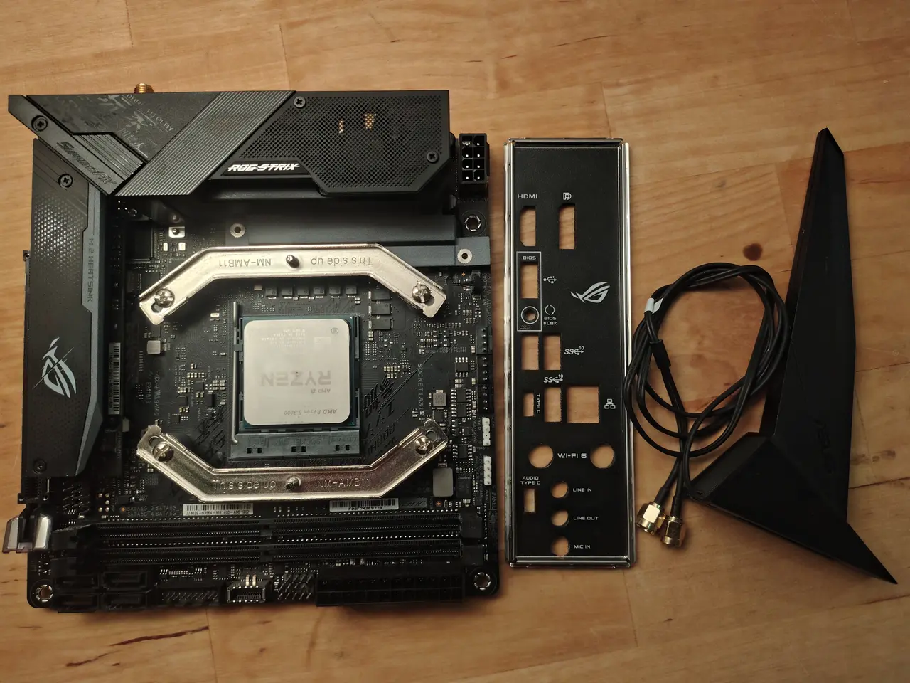 Billede 3 - ASUS B550-I Gaming + Ryzen 5 3600 + 16GB 3600MHz R