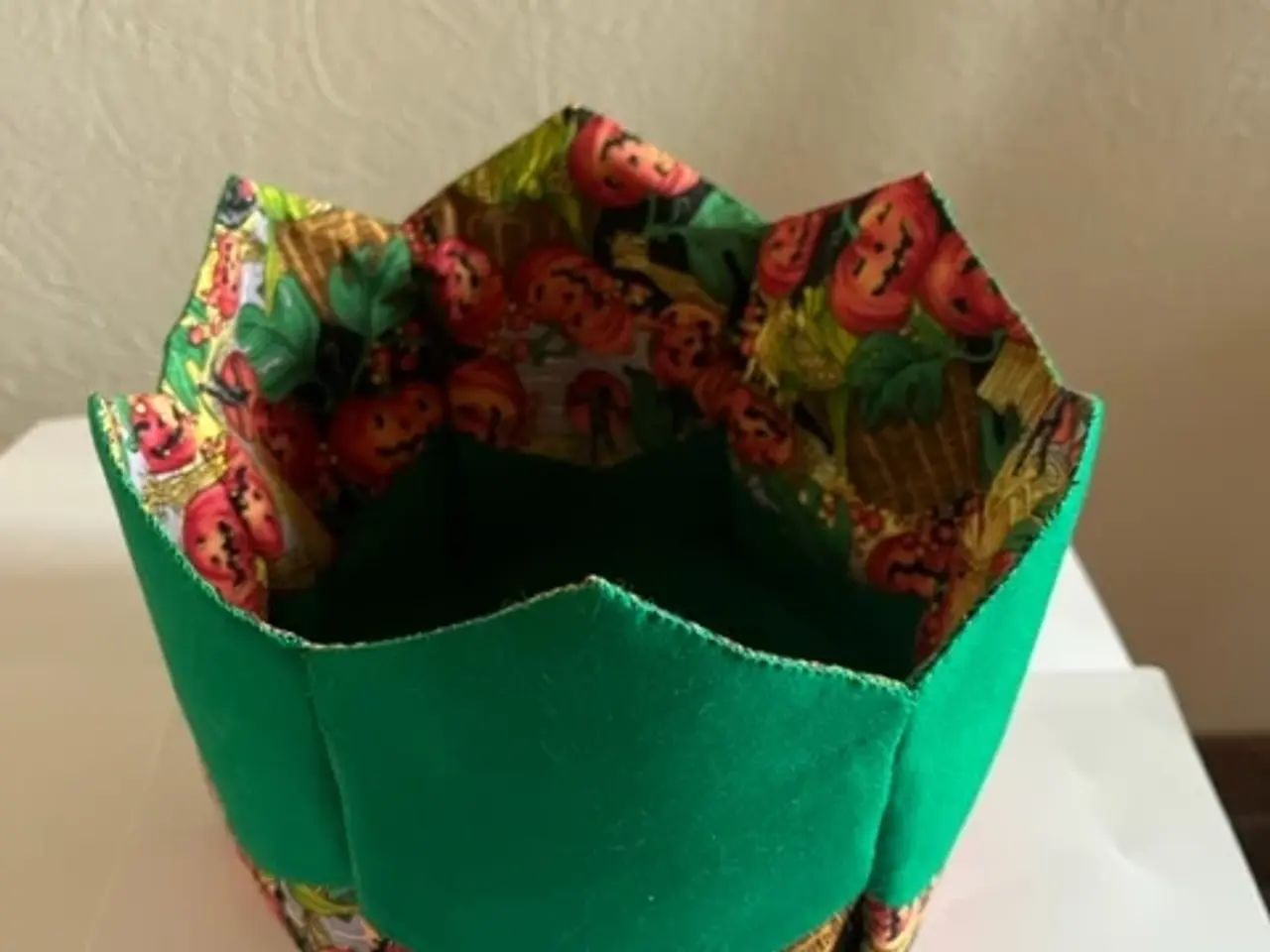 Billede 4 - Brødkurv syet i patchwork