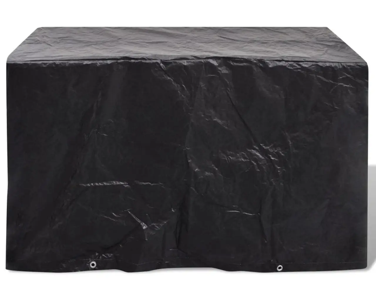 Billede 5 - Havemøbelovertræk med 8 snørehuller - 140 × 70 × 90 cm, sort