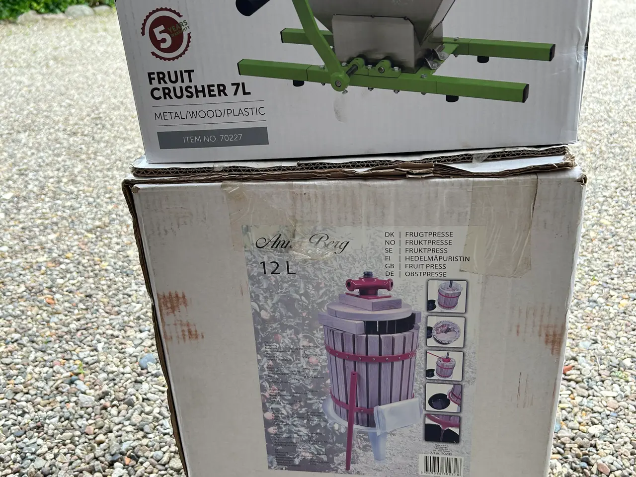 Billede 1 - Frugtknuser + saftpresser