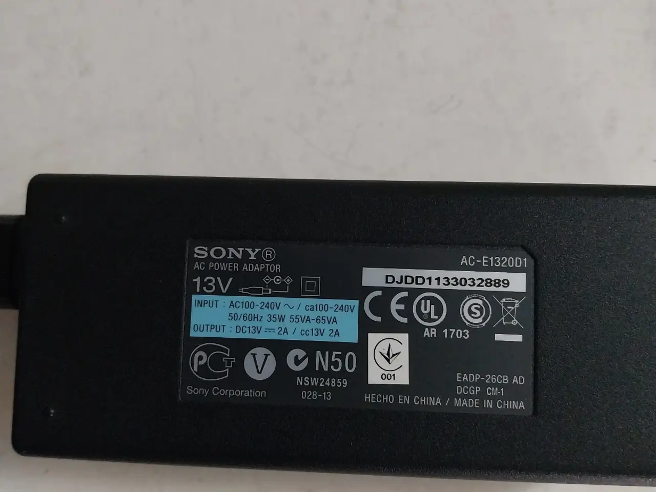 Billede 4 - Sony oplader