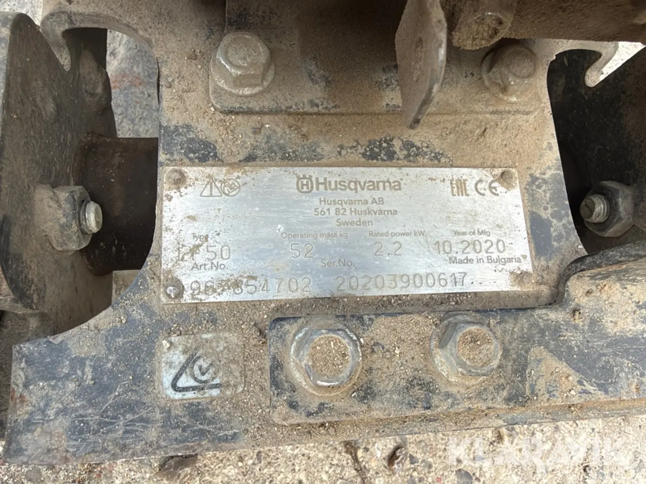 Billede 6 - Pladevibrator Husqvarna LF 50