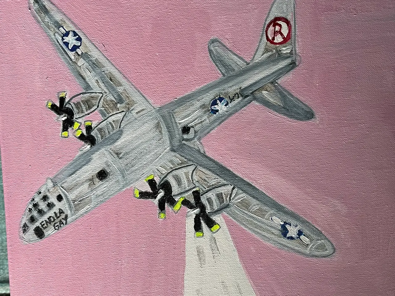 Billede 1 - Akrylmaleri 40x40.Enolagay.
