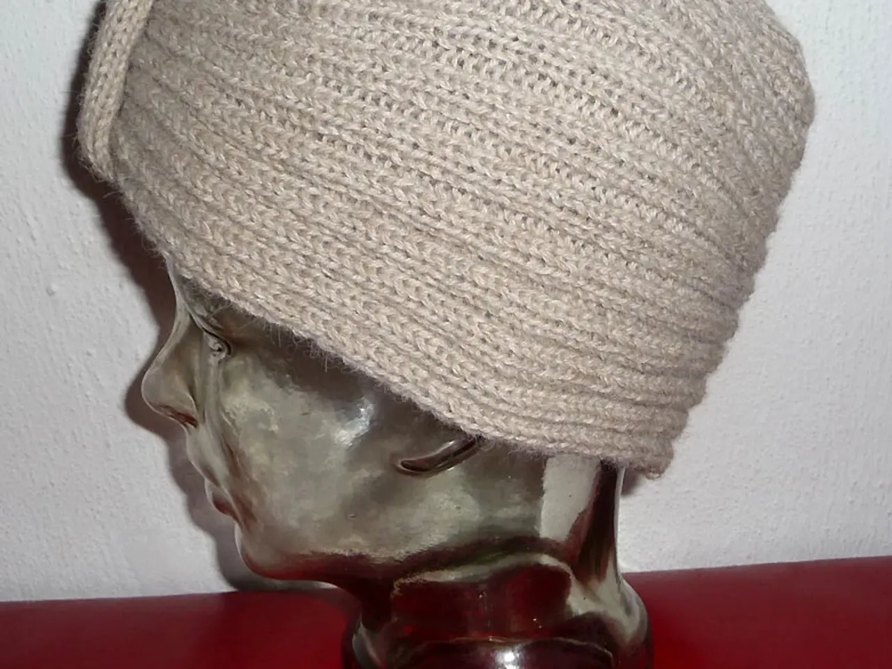 Billede 1 - Ny håndstrikket turban hue
