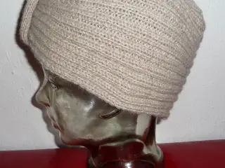 Ny håndstrikket turban hue